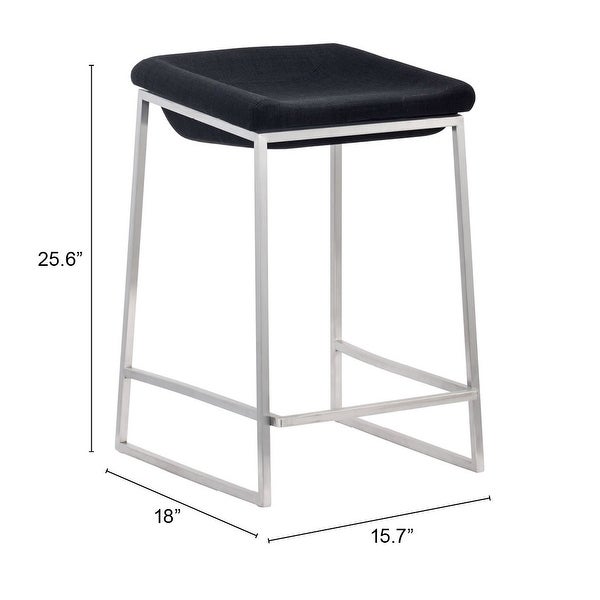 Lids Counter Stool (Set of 2) - 15.7