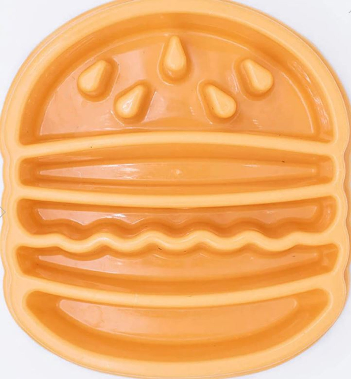 Zippy Paws Hamburger Happy Bowl Slow Feeder