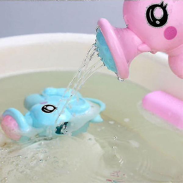 New Cute Elephant Watering Pot Baby Bath Toy Beach Play Water Sand Tool Toys-sizepinkyiyi