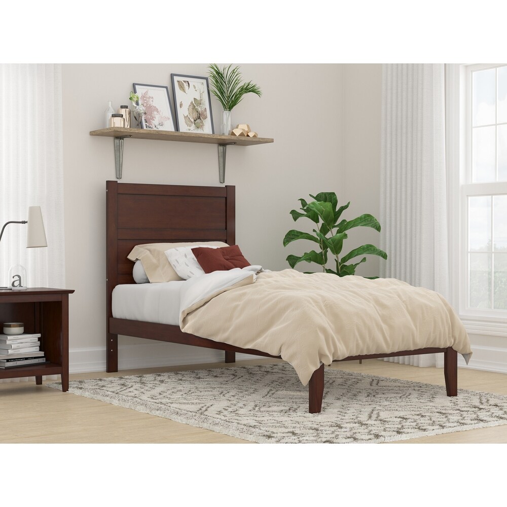 NoHo Twin XL Bed in Walnut