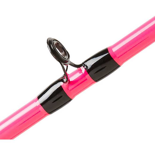 Zebco Roam 3SZ Pink 6 ft M Spincast Rod and Reel Combo