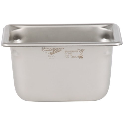 Vollrath 3094-2 Super Pan V - Ninth-Size， 1-1/8 Quart