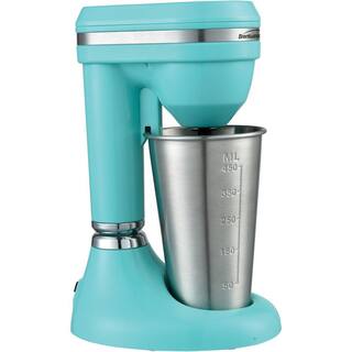 Brentwood Appliances 25 oz. Single Speed Turquoise Classic Milkshake Maker SM-1200B