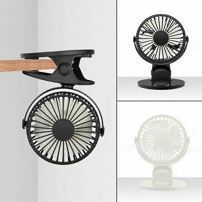 Portable Travel Fan Rechargeable Usb Clip Mini Fan For Car Desk Summer