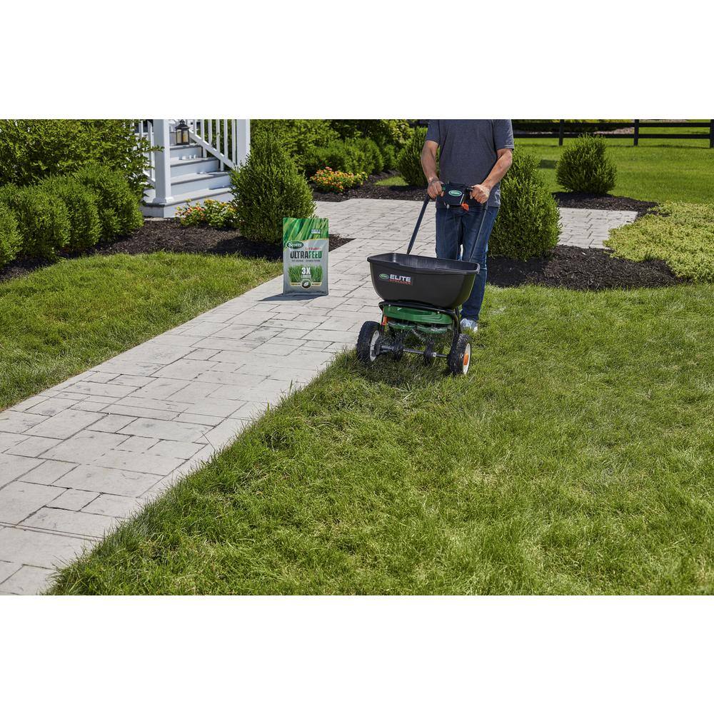 Scotts Turf Builder UltraFeed 20 lbs. Covers Up to 8889 sq. ft. Long-Lasting Fertilizer Feeds Grass Up to 6 Months (2-Pack) VB02159