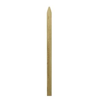 Barrette 0. 4375 in. x 4 in. x 6 ft. Brown Pressure-Treated Spruce Pine Fir Stockade Gothic Wood Fence Picket 312390