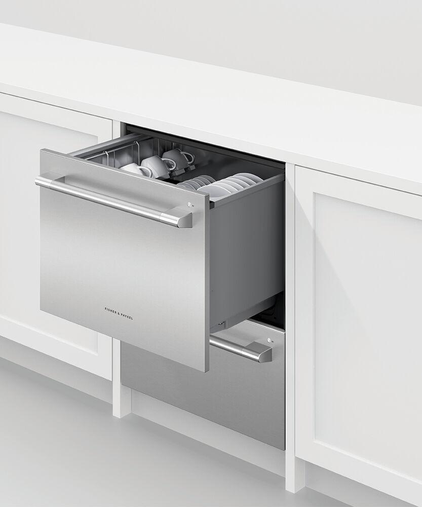 Fisher & Paykel DD24DTX6PX1 Double Dishdrawer™ Dishwasher, Tall, Sanitize