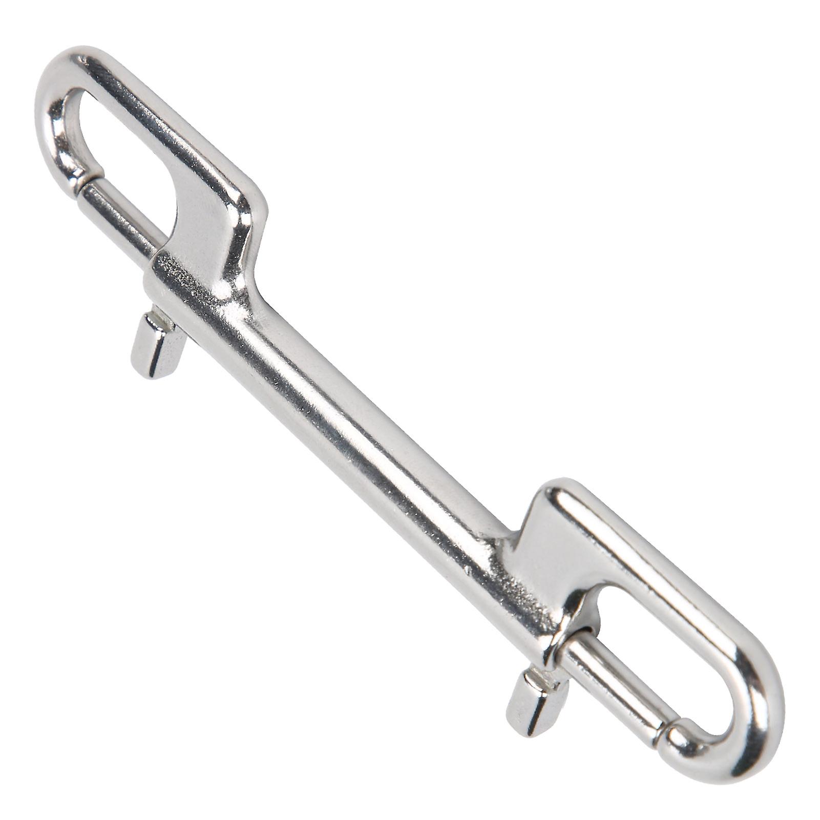 Stainless Steel Diving Double Ended Snap Clips Double Eye Bolt Snap Hooks Buckle