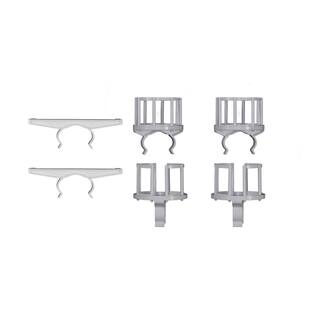 White Plastic Deck Rail 5 Piece Pack 4BH1TB0012