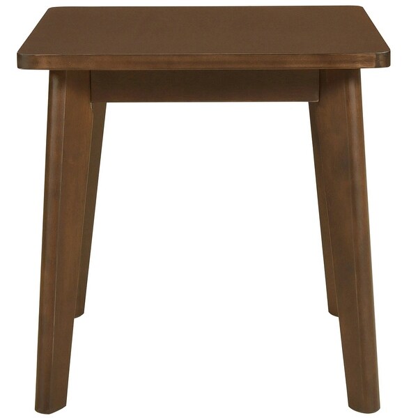 CraftPorch Wenge Wood Mid-Century End Table