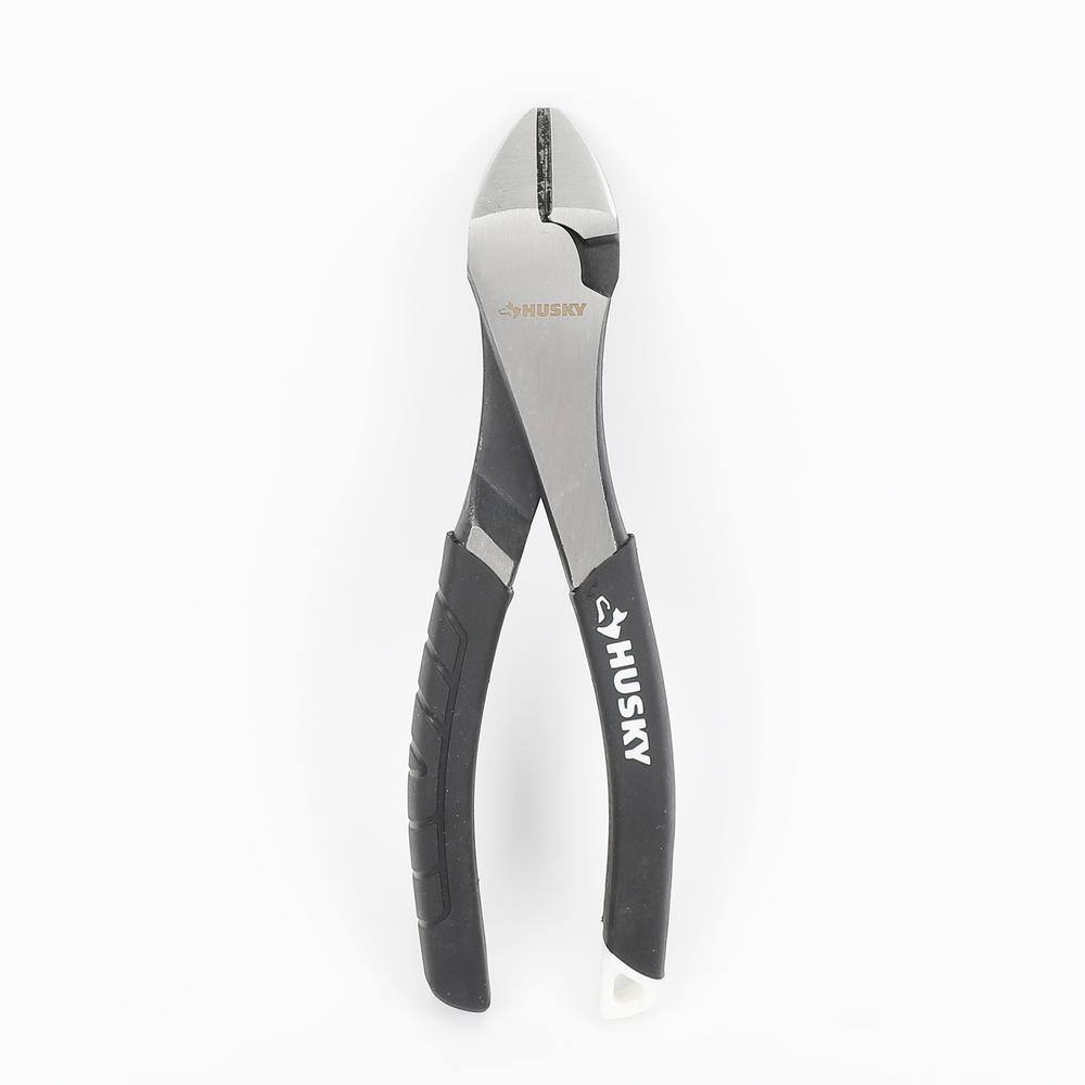 Husky 7 in. Diagonal Pliers Cutting Pliers 48056