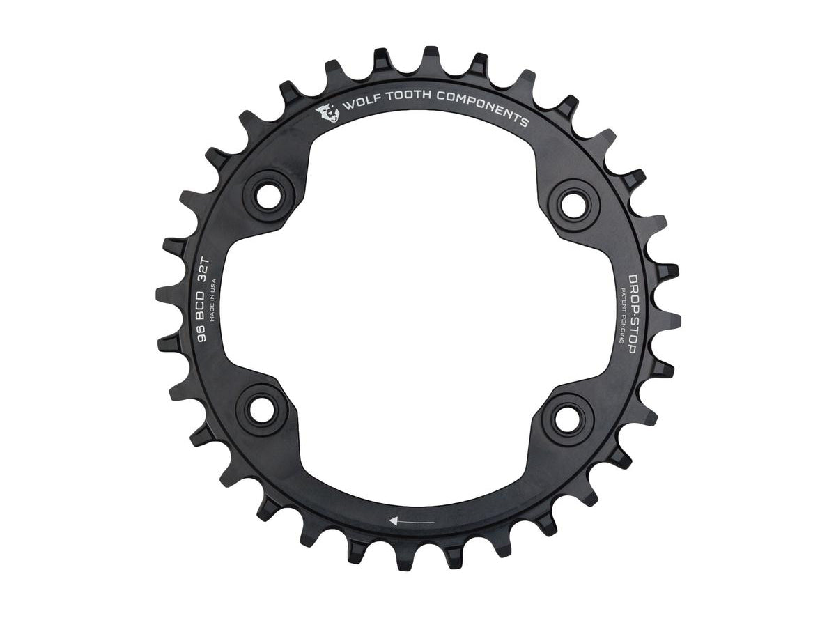 Wolf Tooth Components 96 BCD Shimano XTR 12 Spd Chainring - Black