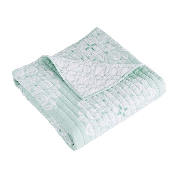 Lara Spa Quilted Throw Levtex Home Levtex Home