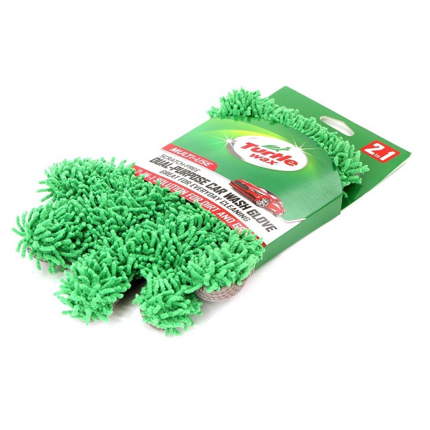 Turtle Wax 2 in 1 Car Wash scrub Glove