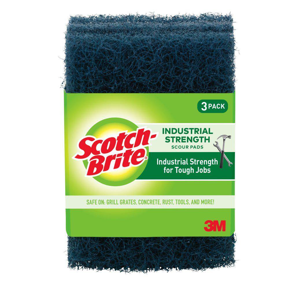 Scotch-Brite Heavy-Duty Industrial Strength Scour Pad (3-Pack) 88HD-CC