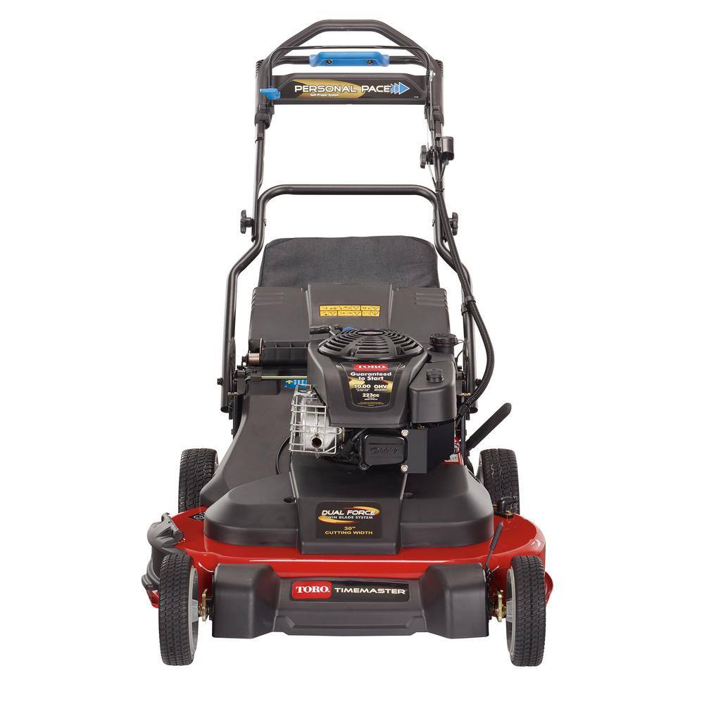 Toro TimeMaster 30 in. Briggs  Stratton Personal Pace Self-Propelled Walk-Behind Gas Lawn Mower with Spin-Stop 21199