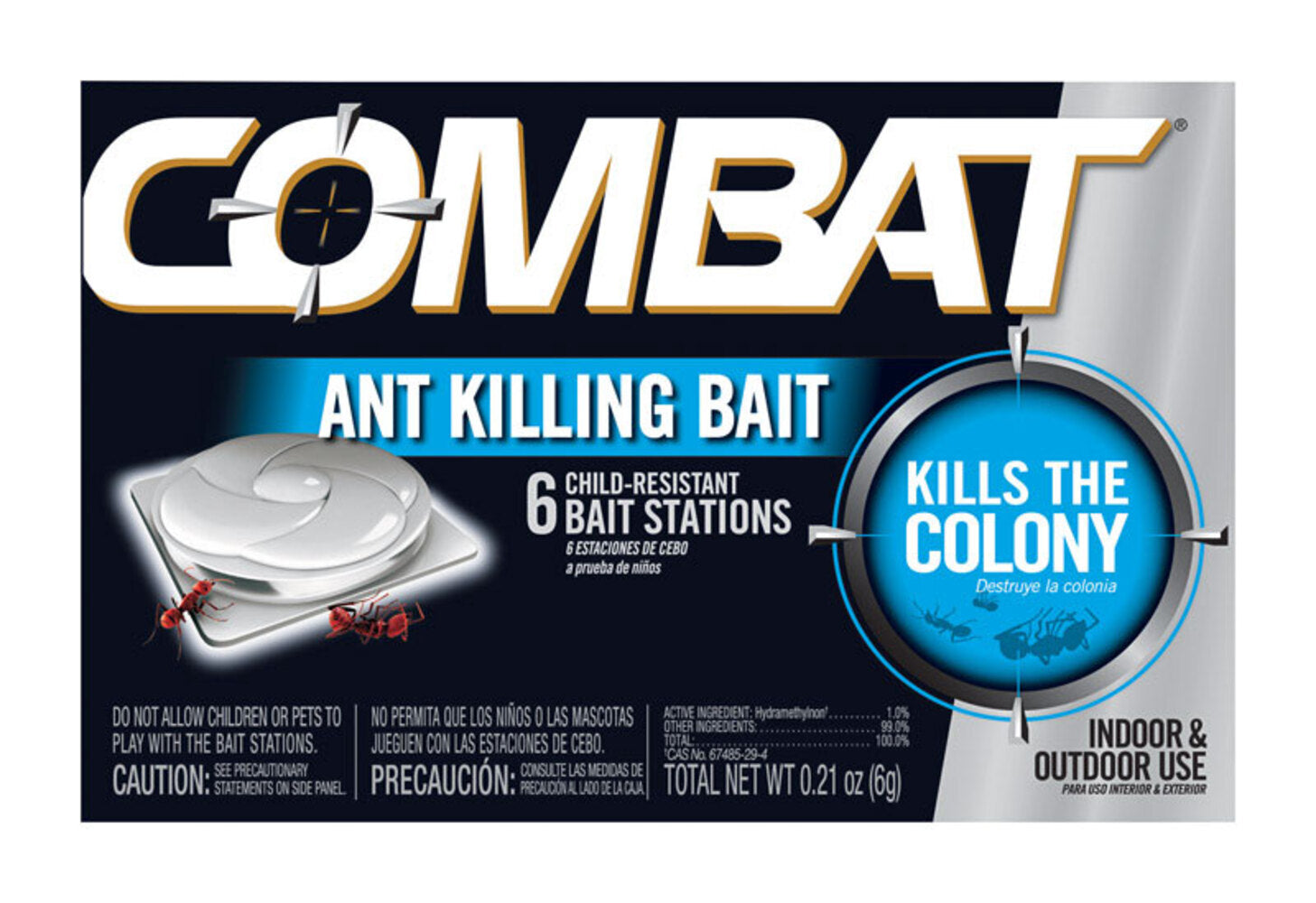 ANT CNTRL COMBAT 6PK