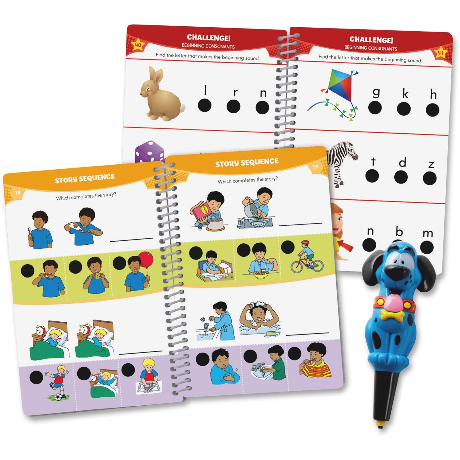 Jr Pre-K Reading Set Interactive Printed Book by Educational Insights EII2390