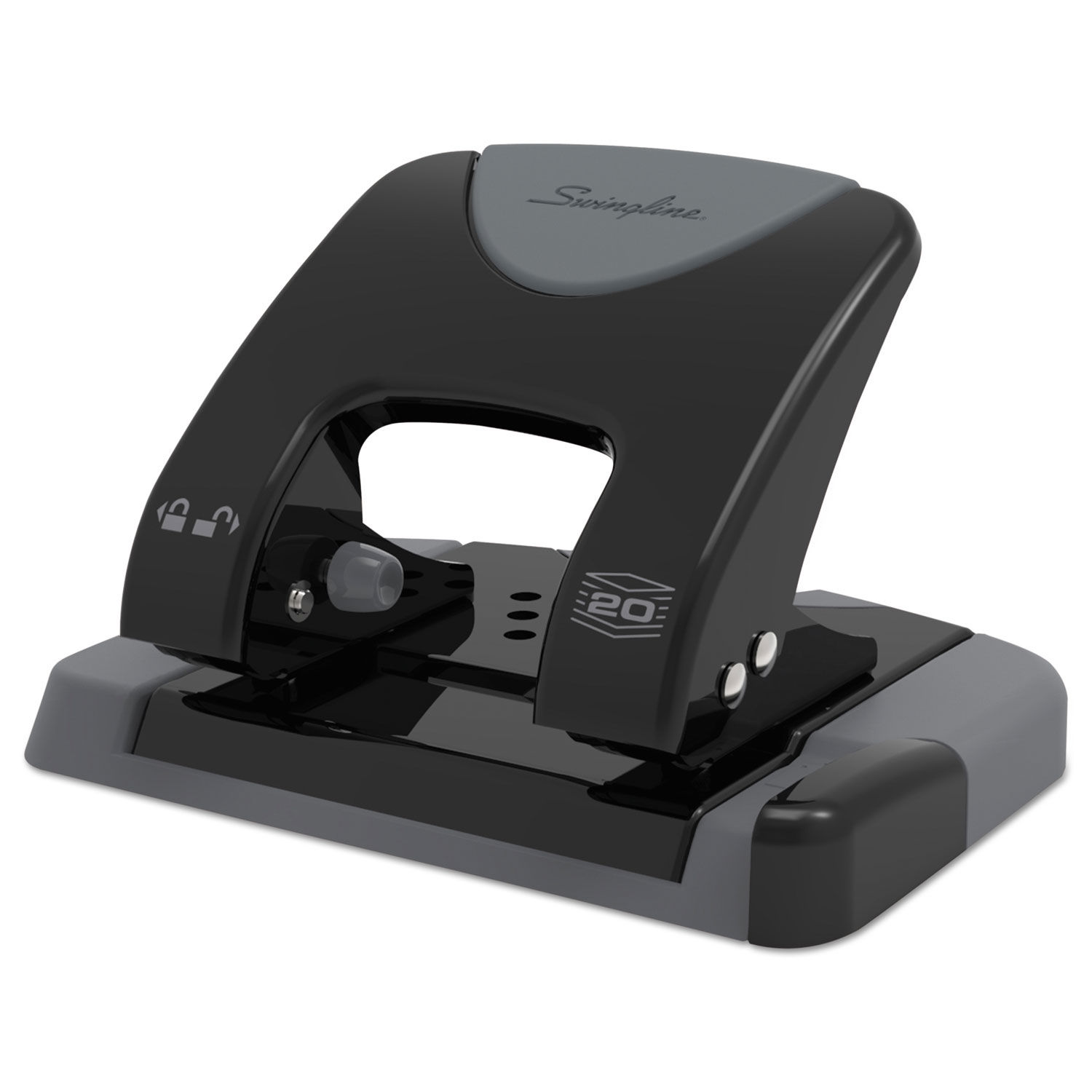 20-Sheet SmartTouch Two-Hole Punch by Swinglineandreg; SWI74135