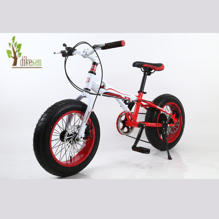 2023 21 Speed children 20  white new style  hot model! snow bike  16inch 7speed Dikesen import Dikesen import black pedal