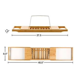 8.3 in. x 1.4 in. Rectangular Waterproof Portable Serving Tray TCB20128