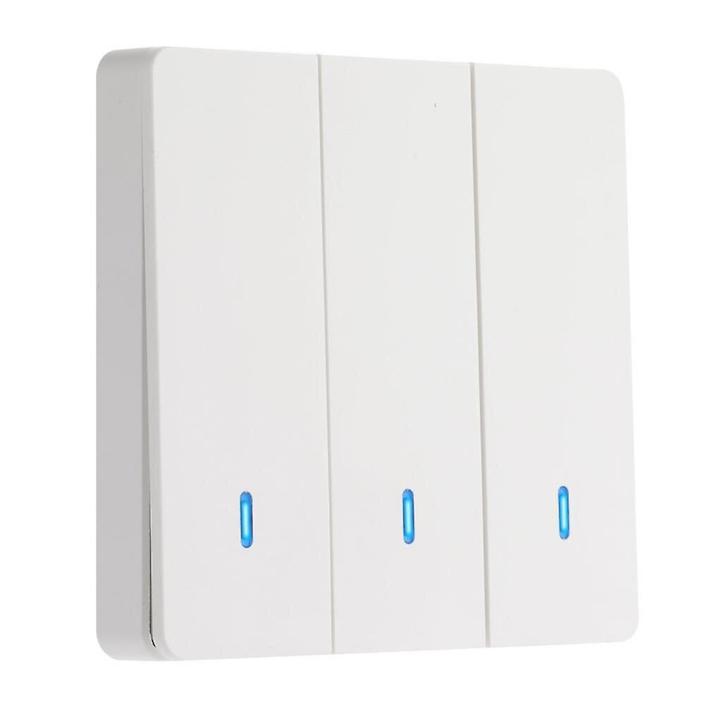 Wireless Bluetooth Smart Switch Light Wall Panel Switch With Remote Control Mini Relay Receiver