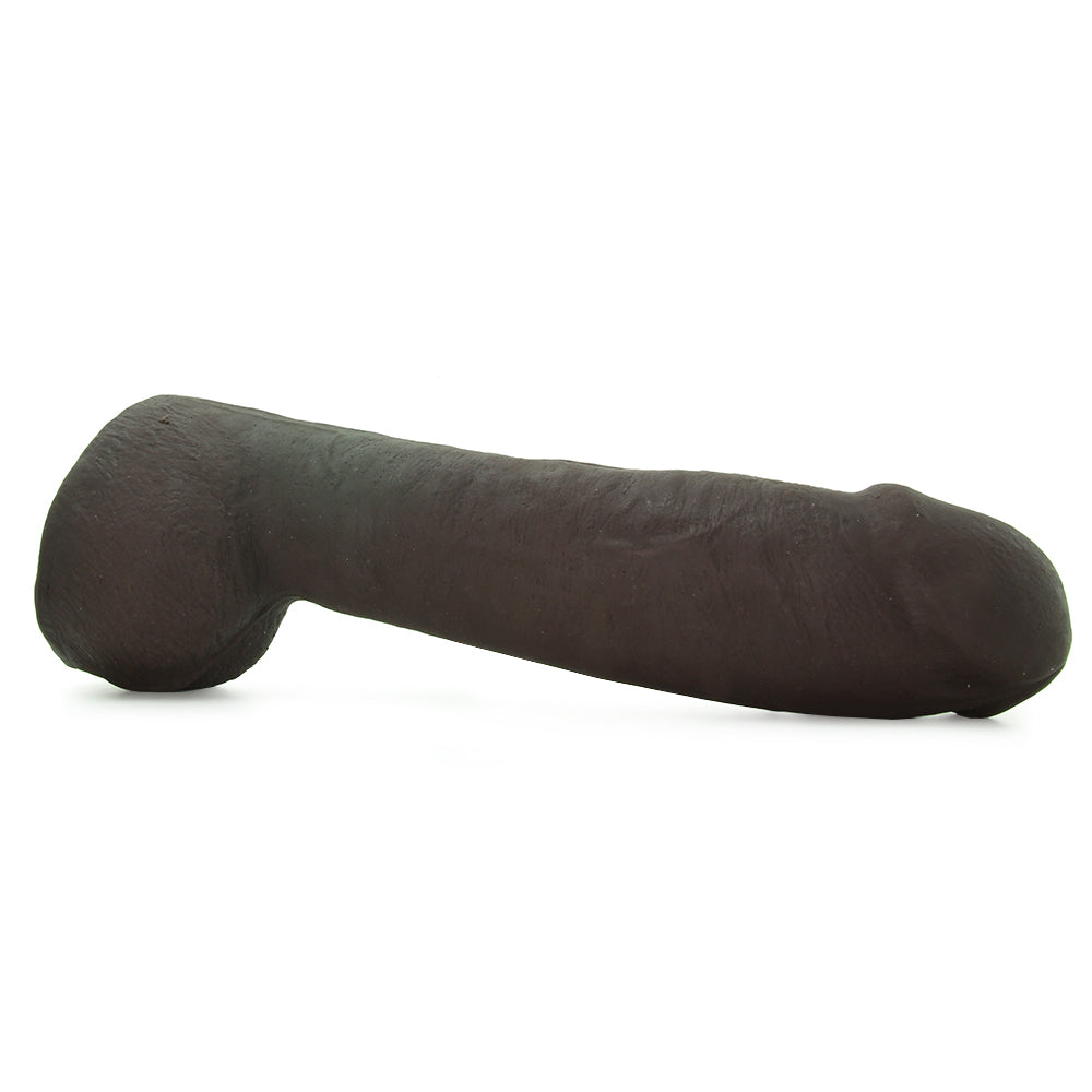 Hung ULTRASKYN Vac-U-Lock Dildo in Brown