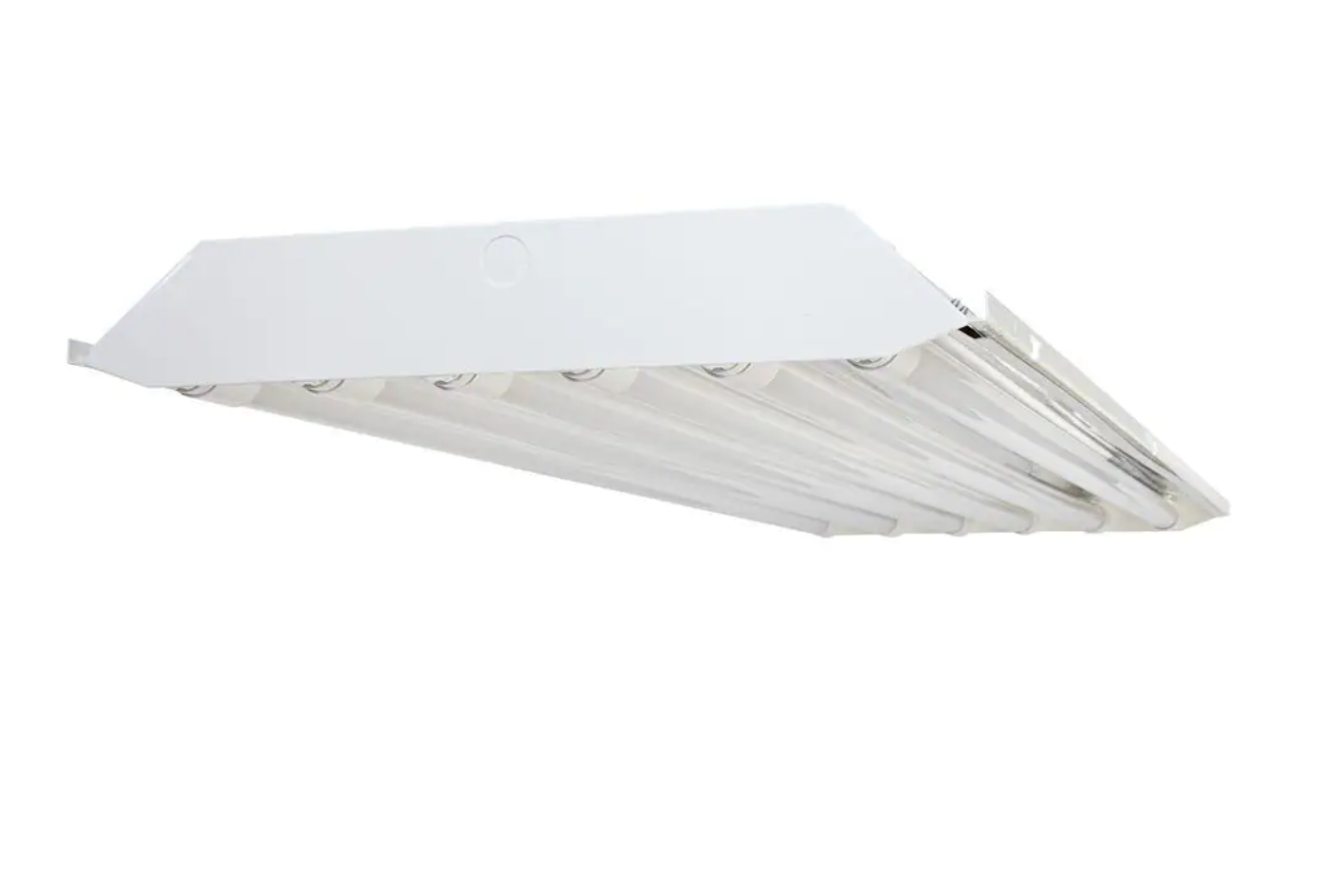 4 ft. 6-Light T8 White LED High Bay Light with 1800 Lumens LED Tubes 5000K