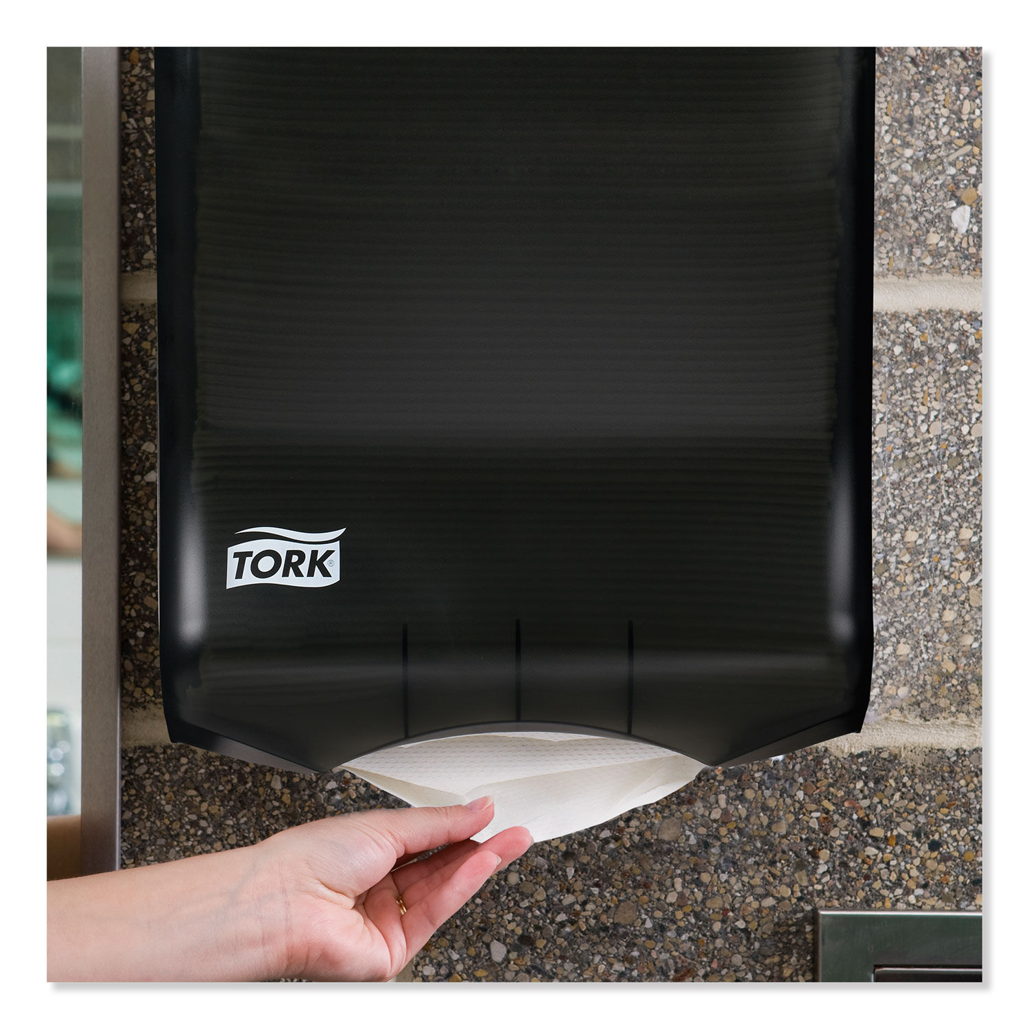 Folded Towel Dispenser by Torkandreg; TRK73TR