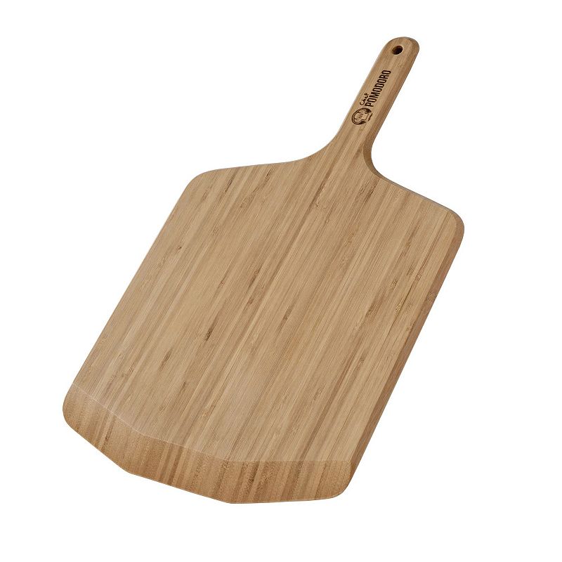 Chef Pomodoro 12-inch Pizza Peel， Lightweight Wooden Pizza Paddle And Serving Board