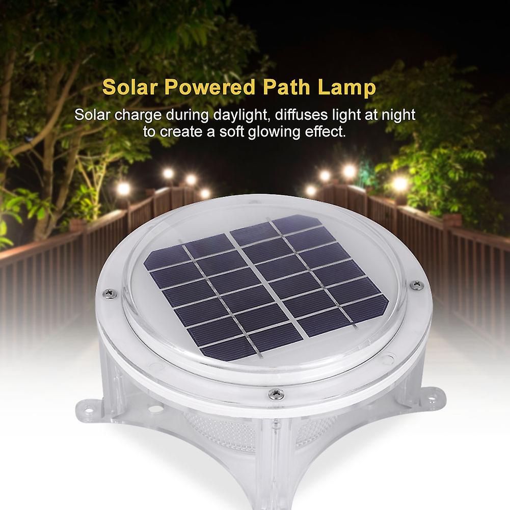 Solar Powered Led Light Lamp For Garden Path Courtyard