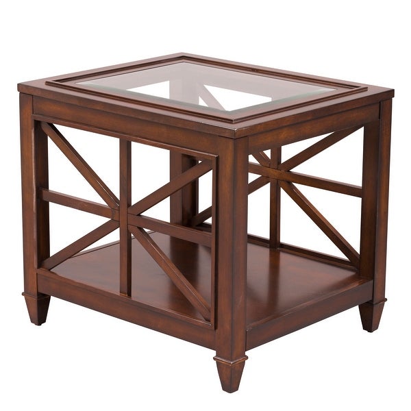 Liberty Caroline Espresso Stain End Table