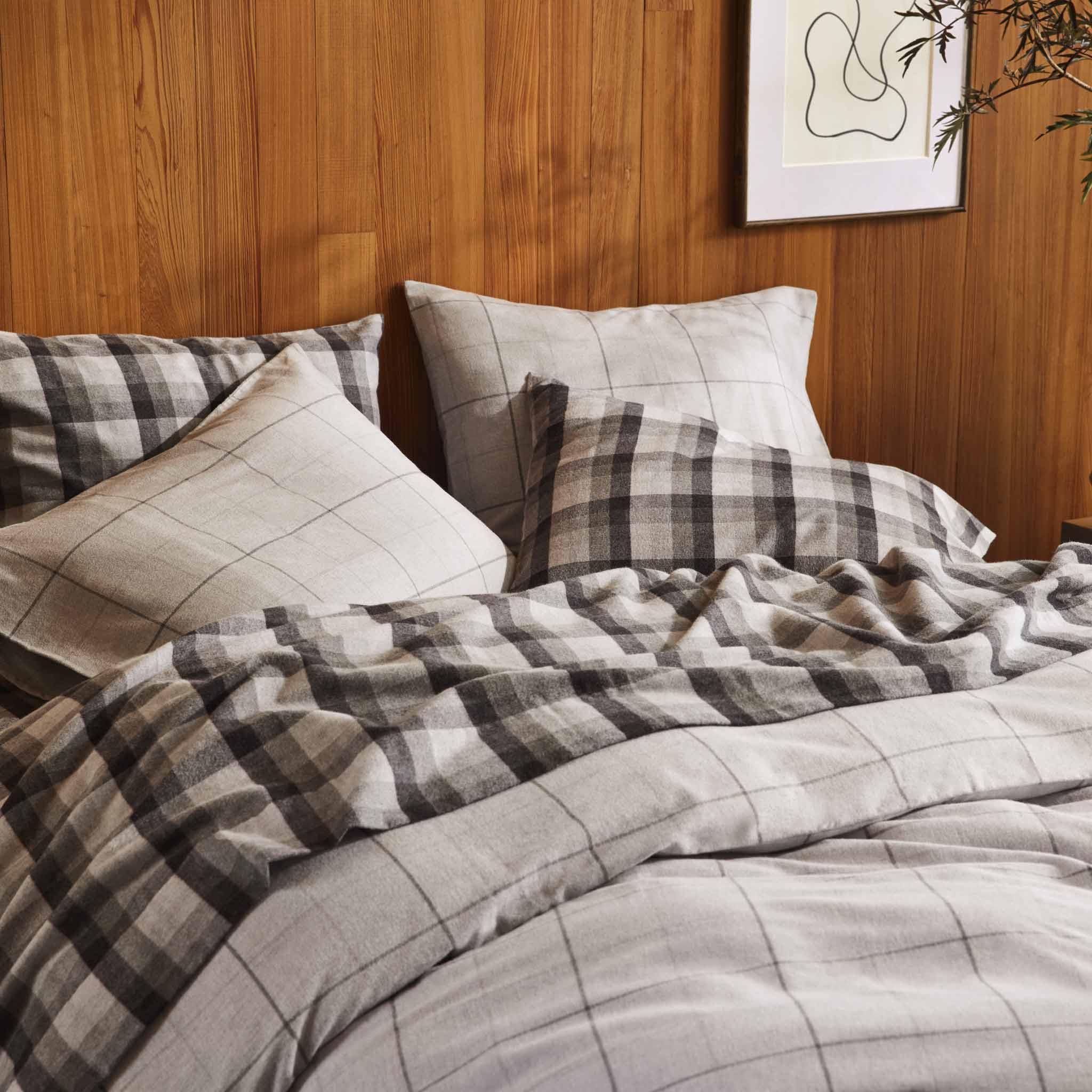 Brushed Flannel Duvet Cover