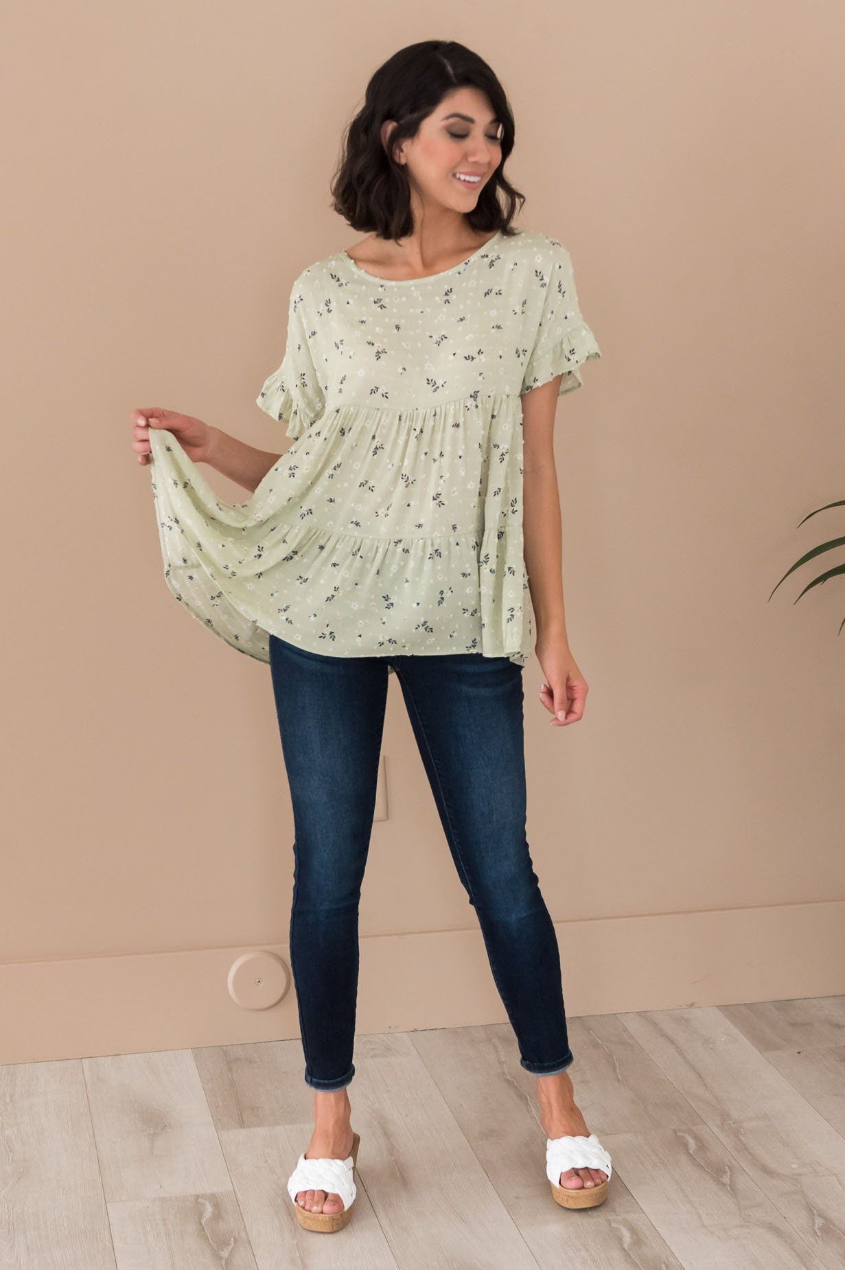 Dainty Daisy Modest Blouse