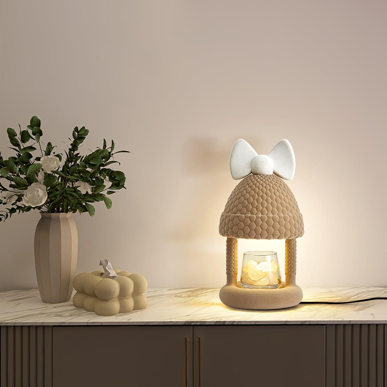 Bow Tie Hat Table Lamp