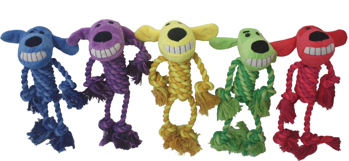 Multipet Rope Dog Toy Assorted