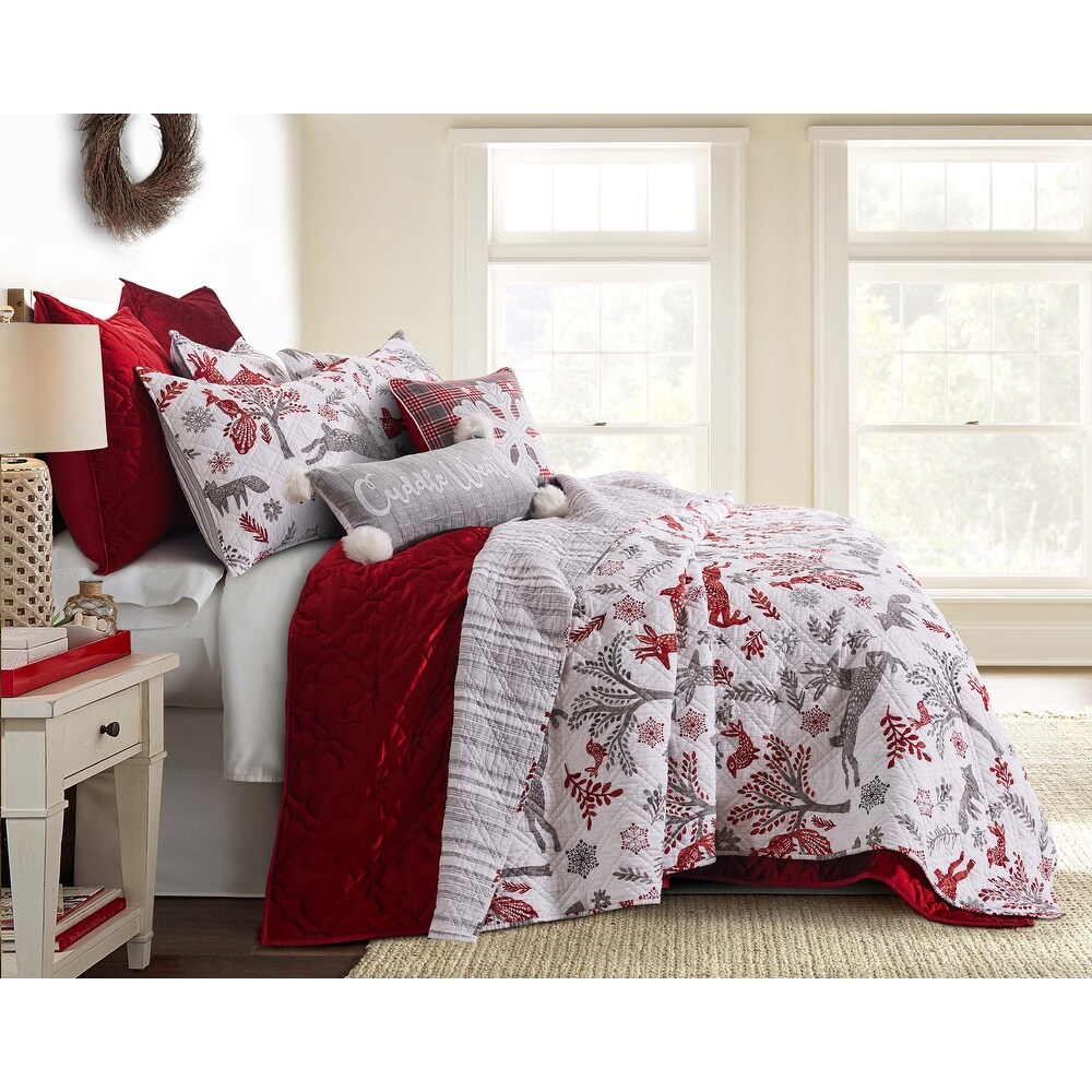 Winterland Full/Queen Quilt Set   Levtex Home