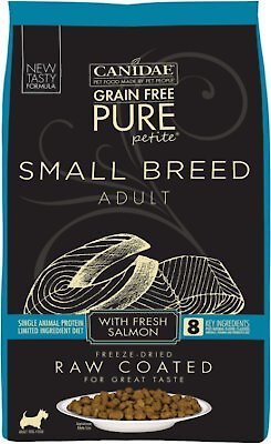 CANIDAE PURE Petite Adult Small Breed Grain-Free with Salmon Dry Dog Food