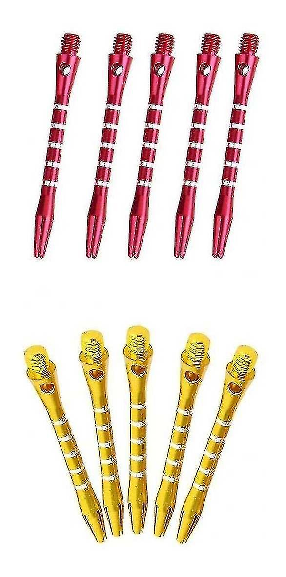 Re-slotted Fluted Aluminium Darts 2ba Threaded，dart Shaft Straight Ring Aluminium Shaft Metal Shaft(