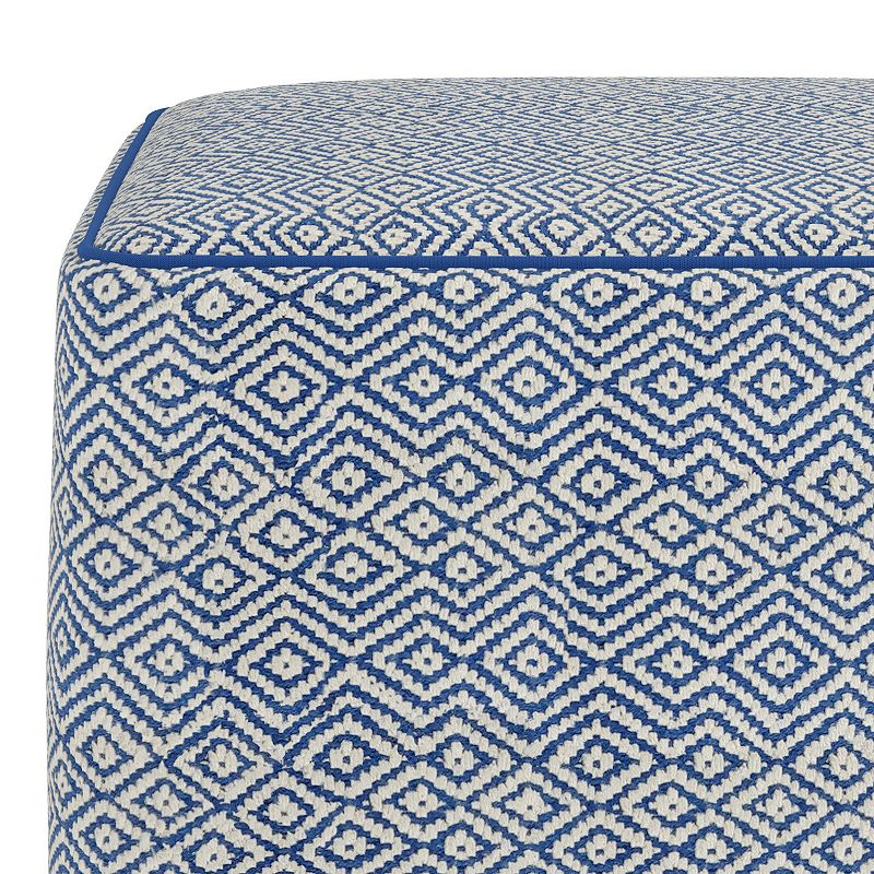 Simply Home Brynn Square Pouf