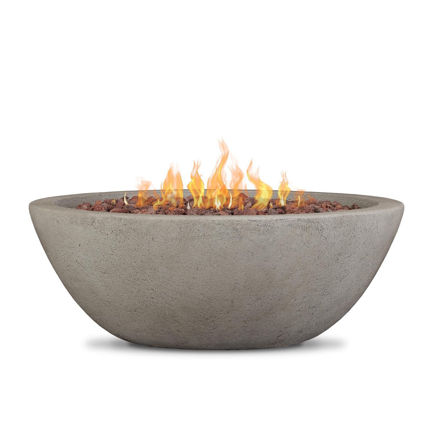 Lakeview Creekwood 36-Inch Round Propane Gas Fire Bowl