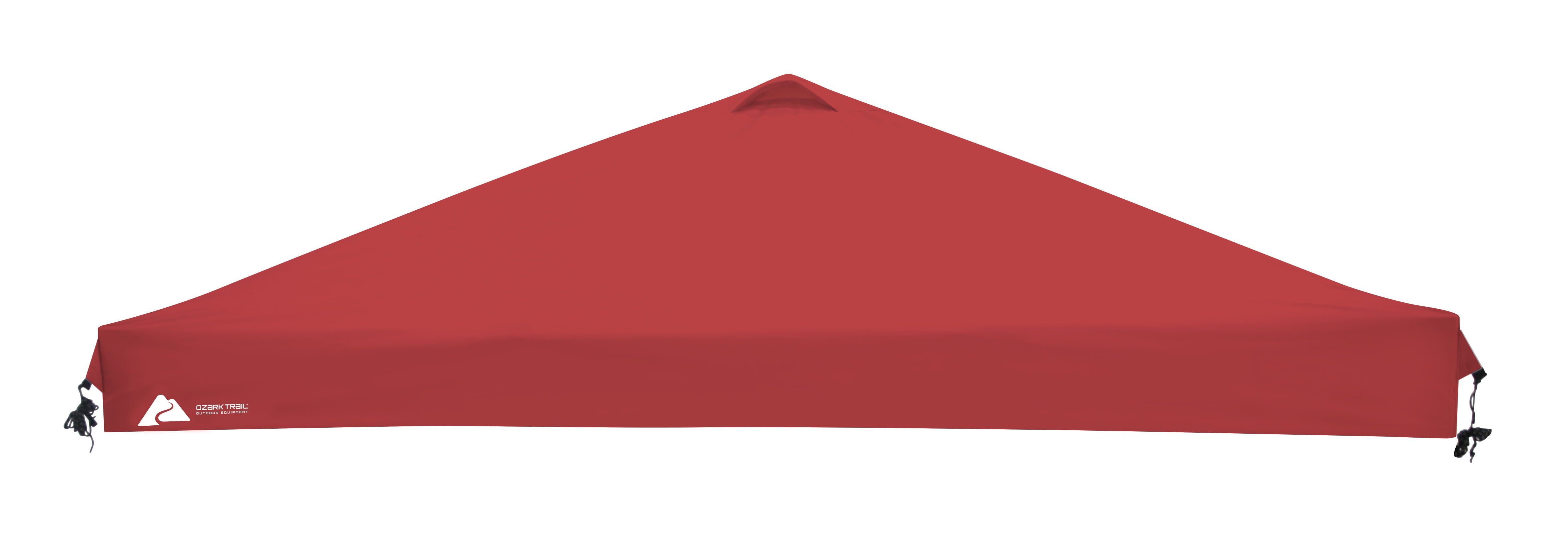 Ozark Trail 10' x 10' Top Replacement Cover for outdoor canopy, Red