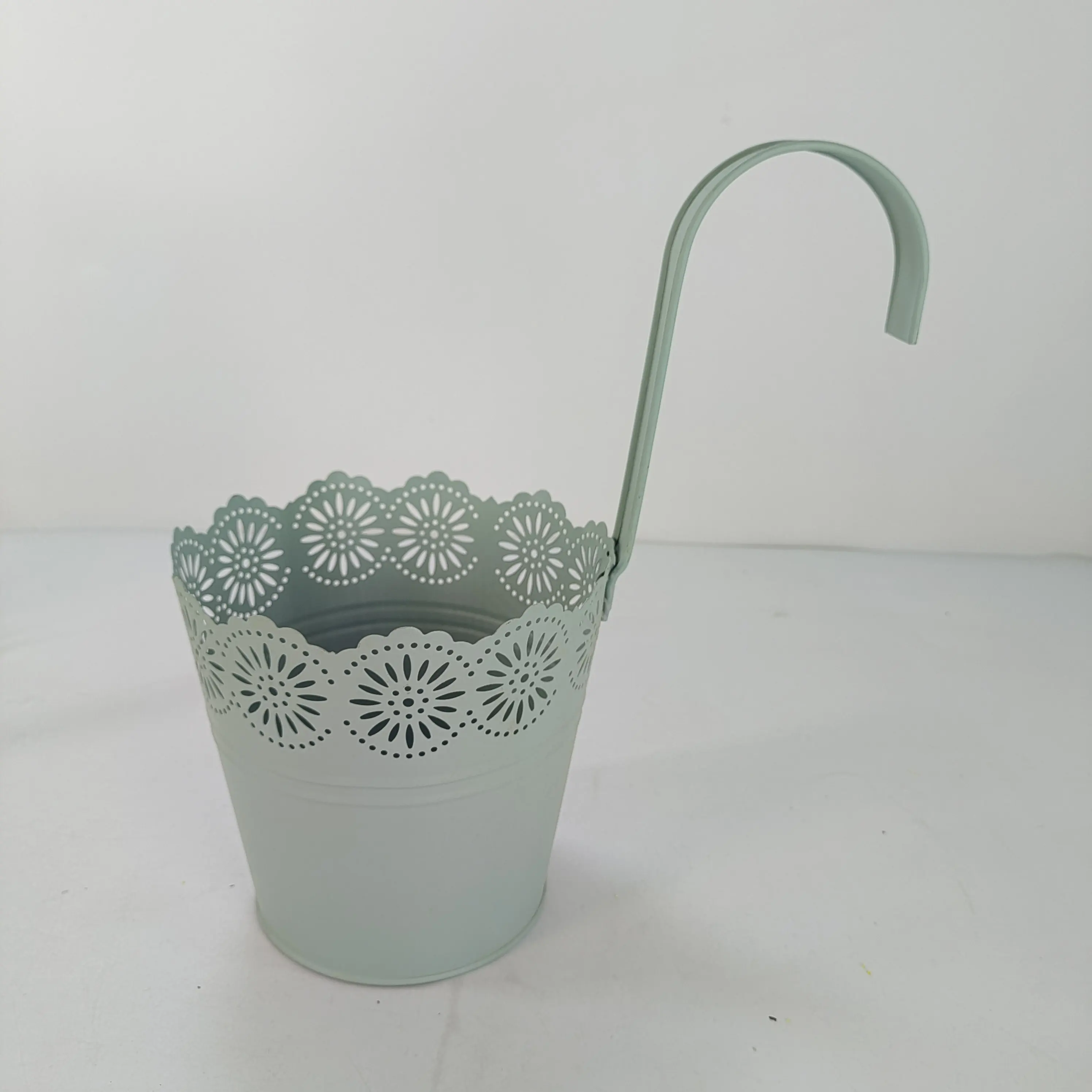 Wholesale Hanging Flower Pot Succulent Wall Planter Vase Florist Supplies Potting Bucket