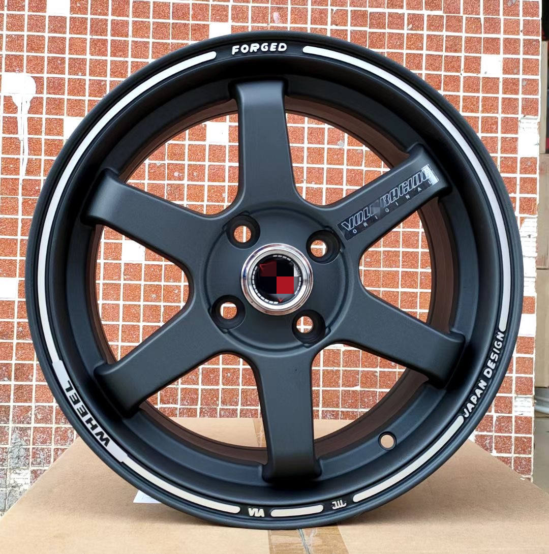 New design  15  inch TE37 Car refitting Casting wheel rims Passenger Car Wheels tires other wheels.