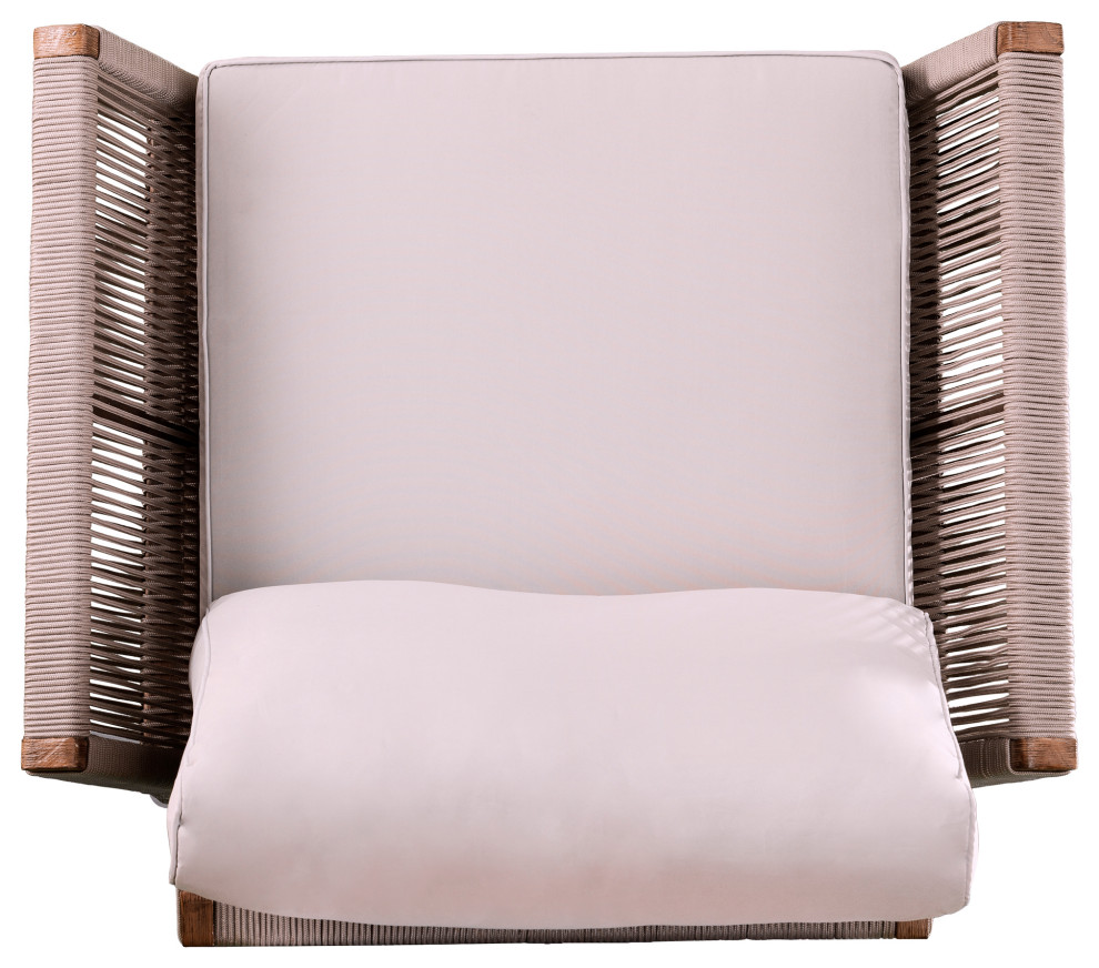 Sidmouth Outdoor Armchair With Cushions  Set of 2   Tropical   Outdoor Lounge Chairs   by SEI  Houzz