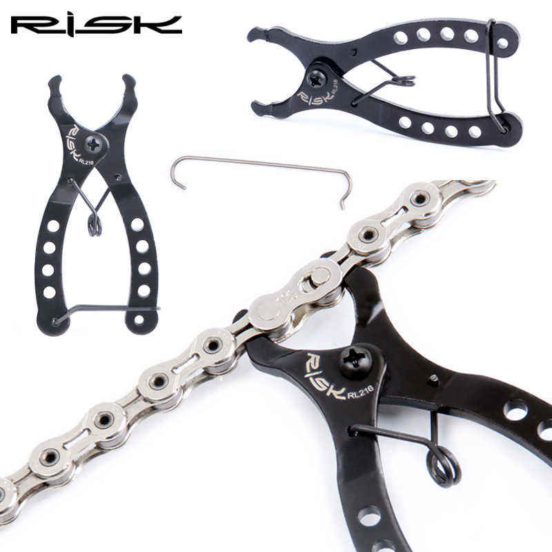 RISK Mini Bike Chain Quick Link Removal Tool with Hook Up MTB Road Cycling Bike Chain Pliers Kit Clamp Multi Repair Tool MTB Kit