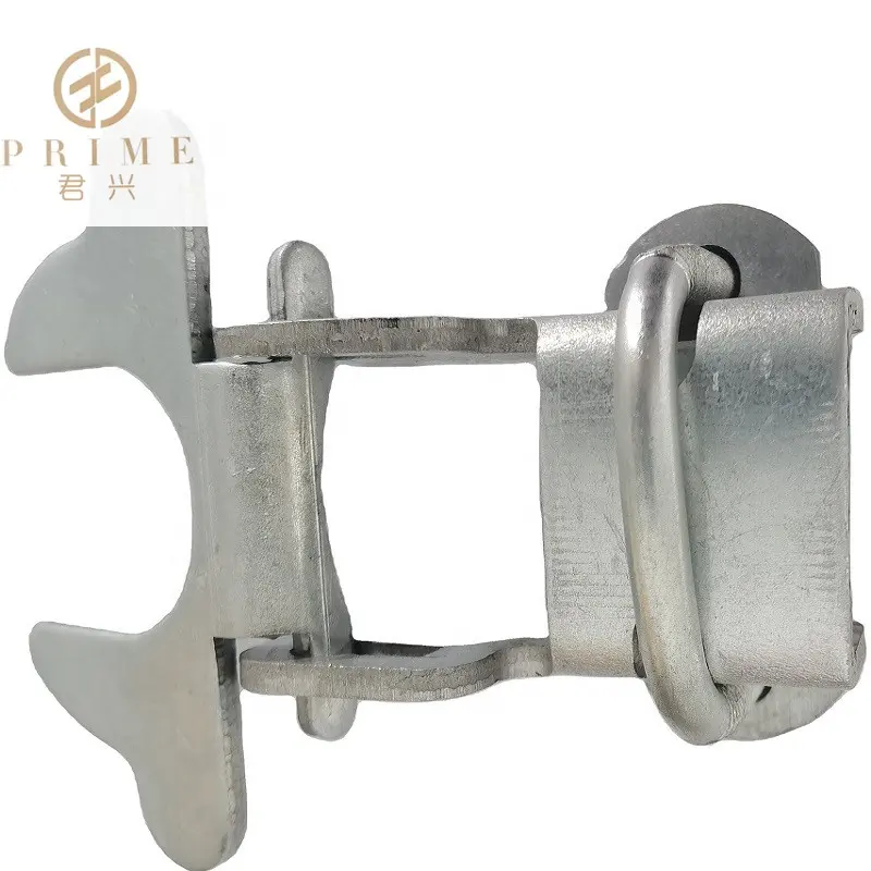 American US fence Door latch parts 48 mm for locking fence with Single pipe factory supply clamp