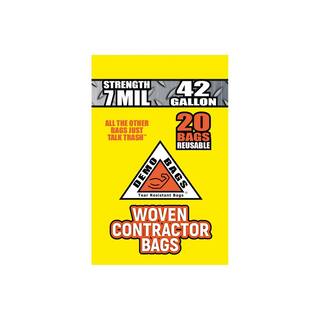 Demobags 42-Gallon Contractor Heavy Duty Trash Bags (20-Count) DB20-PROPACK