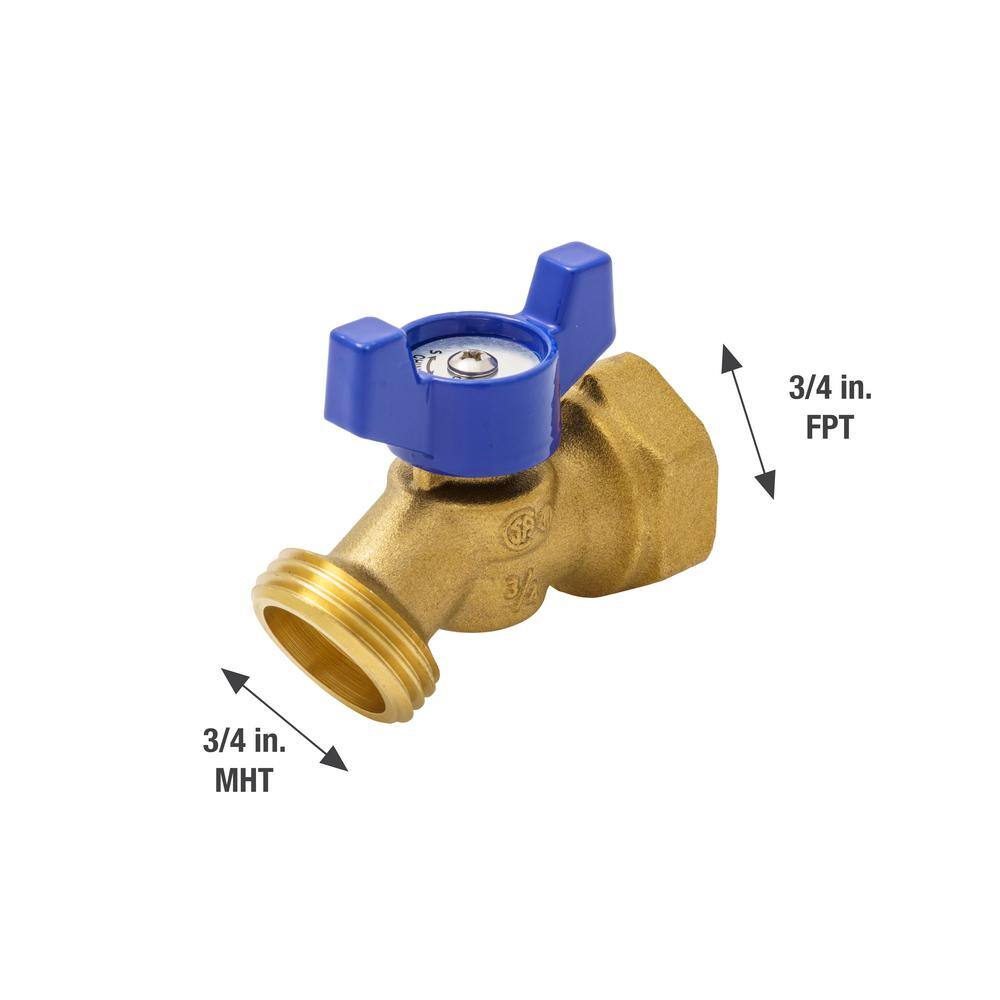 Everbilt 34 in. Brass Female Hose Bibb 102-454EB