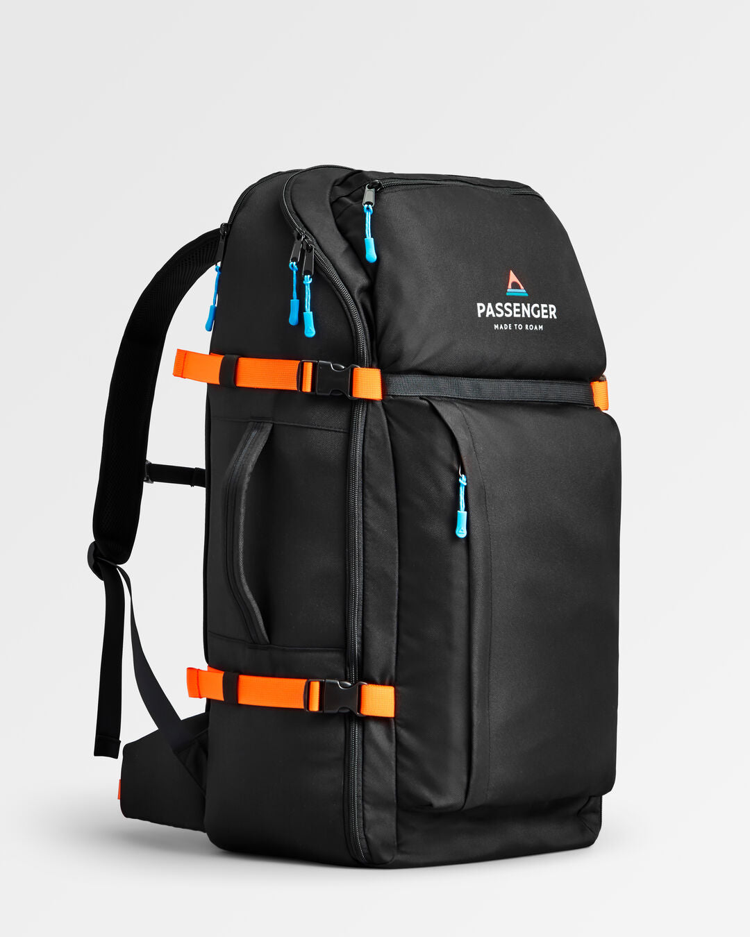 Adventurer 55L Recycled Backpack - Black